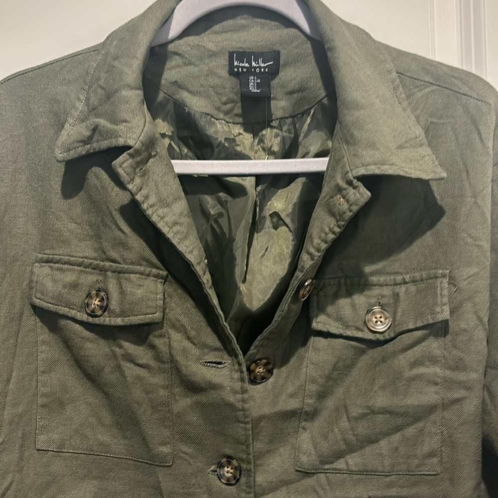 NWOT Nicole Milker New York Jacket.   Size Large - Picture 2 of 5